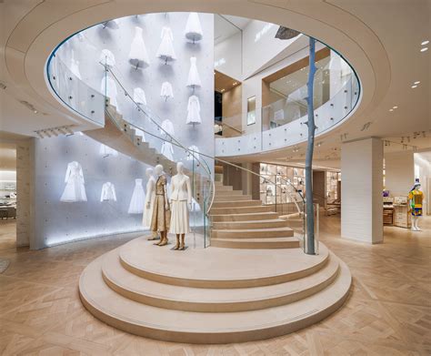 dior building|Dior showroom interior.